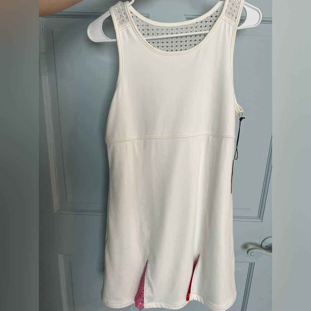 Tuckernuck radical rainbow mesh Victoria tennis active dress size small